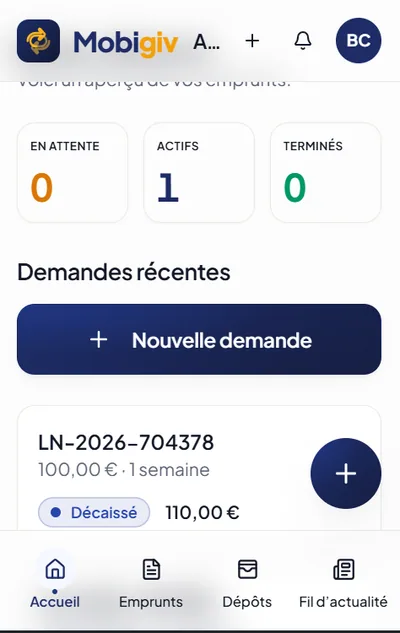 Mobigiv — réalisation BC Digital Services